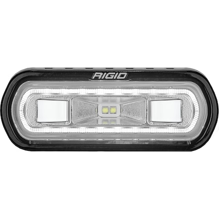 Rigid Industries Series Marine Spreader Light-Black Surface Mnt-White Light 52100